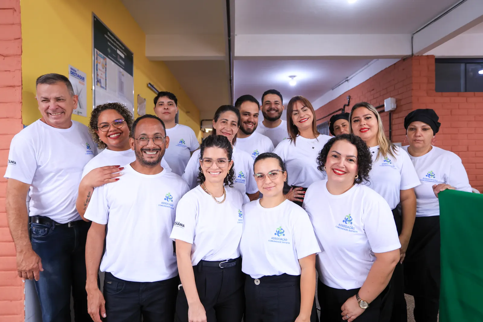 Equipe da ACB reunida durante uma ação